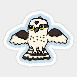 Chibi Osprey Sticker